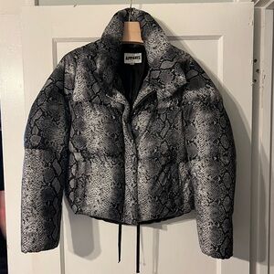 Apparis Jamie Snake Puffer Jacket
